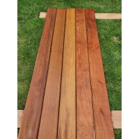 SUCUPIRA egzotyczna deska tarasowa 21x145x1850mm WYPRZEDAŻ